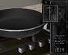 Black frying pan