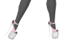 pink femboy heels