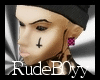 [RB] Pink Check Earrings