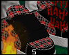 skater shoes red