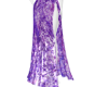 maxi skirt purple