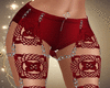 Lace Red Pant