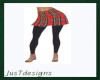 JT Plaid Skirts Leggings