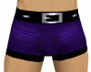 Purple/Black Swimwear