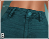 Teal Capris