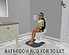SC Bathroom Toilet Rug