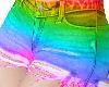A~ Rainbow Shorts