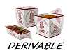 Derivable Take-away-food