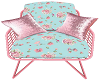 Chair Pink Floral