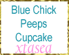 Blu Chick Peeps Cupcake