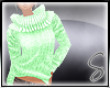 [Sev] Knit Sweater Green