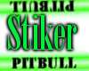 [PITBULL] Stiker 18