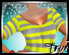 TV|Neon Tee -Yellow