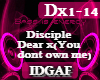 Disciple Dear X