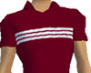 Red Stripe Golf Shirt