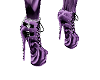 purple rose boots