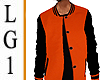LG1 Orange & Blk Jacket