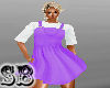 SB Purple Overall Dress