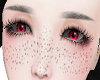 red pink eyes