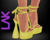 Karen heels yellow