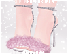 $K Pink Fur Heels ♥