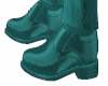 teal dress shoes