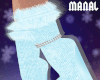 Winter shoe fur (Blue)