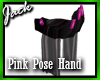 Pose Hand Pink Black