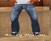 Faded Denim Jeans
