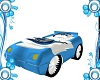 Blue bed- car for kids 
