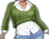 Green Sweater Pullover
