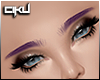 C$ 17/11 Purple Eyebrows