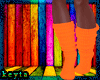 |K|Glow socks *orange*