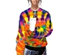 Rainbow B sweater