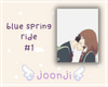blue spring ride poster