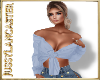 OffShoulder Blue