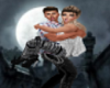 Halloween Scared Couple