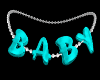 !Baby Necklace Aqua