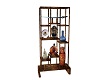 Oriental curio shelf