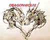 dragonwolf sticker 1
