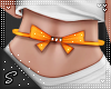 !S Bow Belt Orange 2