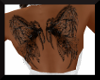 Butterfly Wings Back Tat