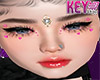 K* Snowflakes Eye Pink