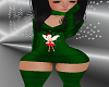 FG~ Green Sweater Dress