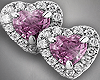 Sweetheart Diamond Studs