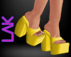 Camila heels yellow
