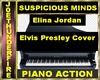 Suspicious Minds Piano