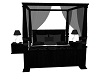 Goth Canopy Bed