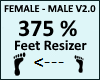 Feet Scaler 375% V2.0
