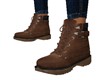BROWN LACE UP BOOTS